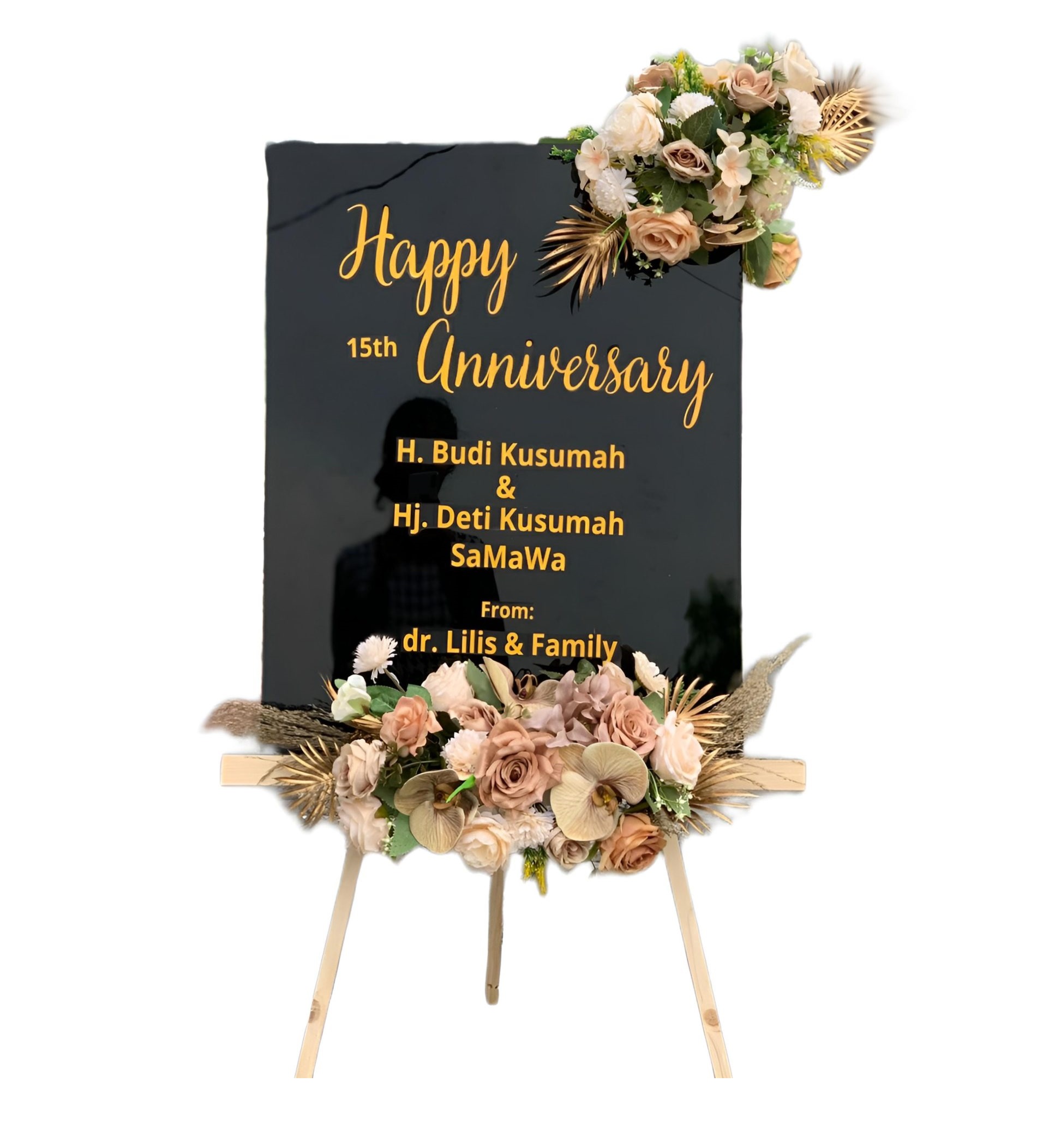 Papan Bunga Akrilik Blora